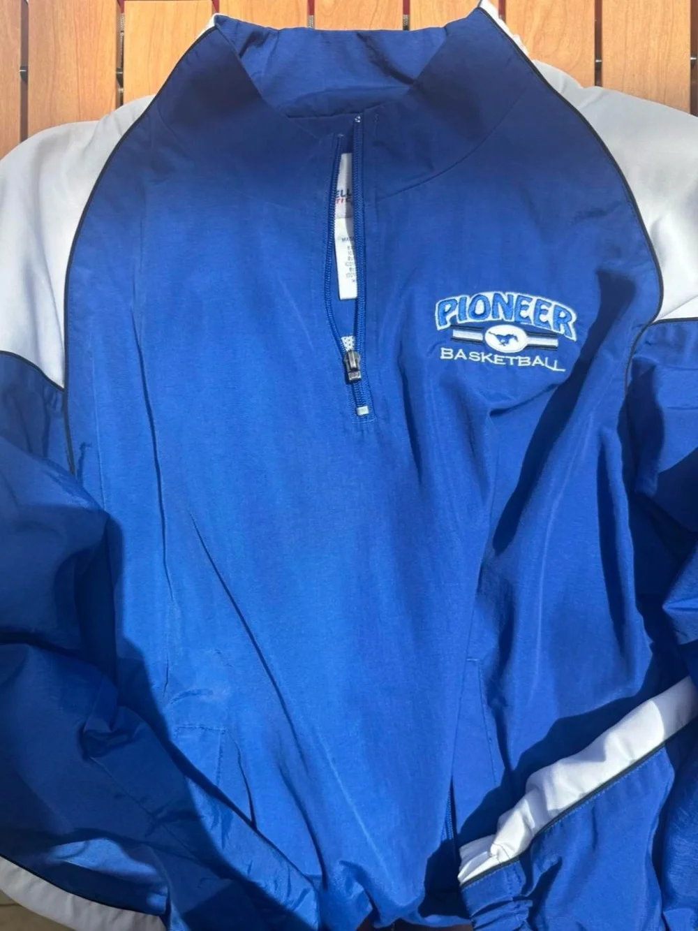 Russell Athletic Royal Blue Pioneer Basketball Quarter-Zip Pullover